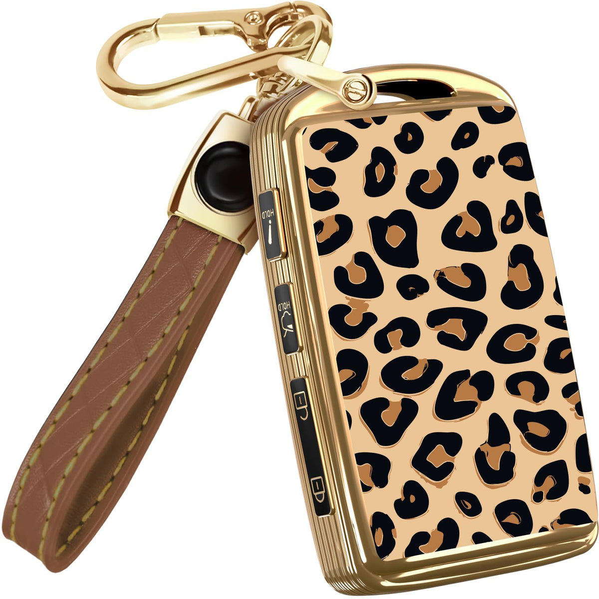 Lucrum Mazda CX-5 keyfob cover front view protects your fob with a stylish finish.