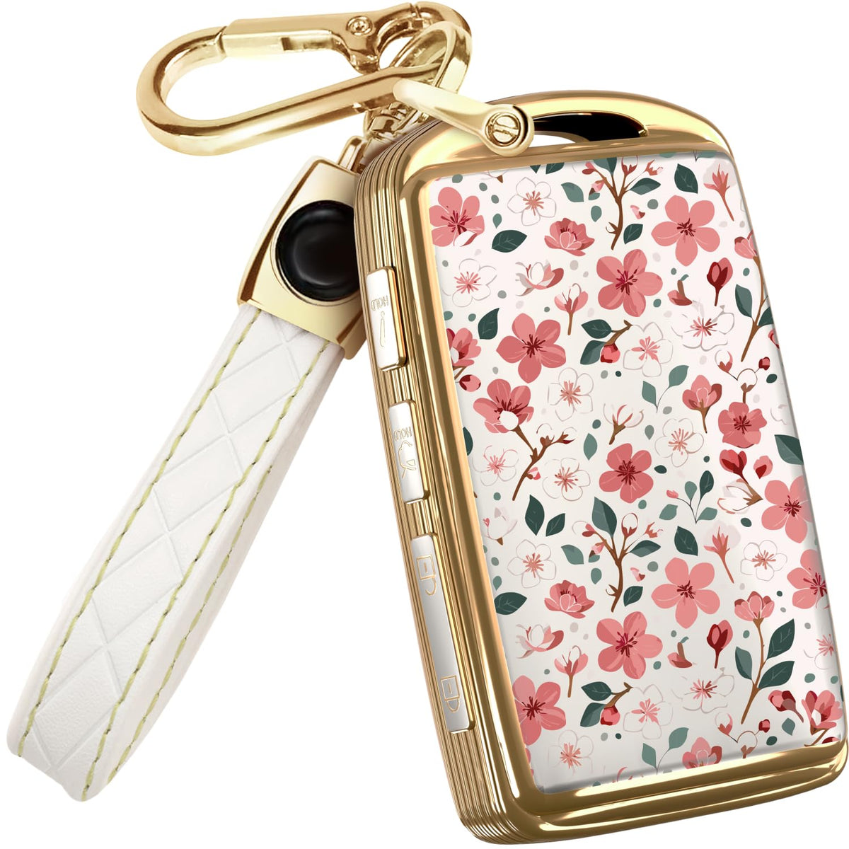 Lucrum Mazda CX-5 keyfob cover with spring vibe protects the fob.