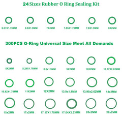 Lucstar AC gasket universal size demonstrates broad compatibility across vehicle components.