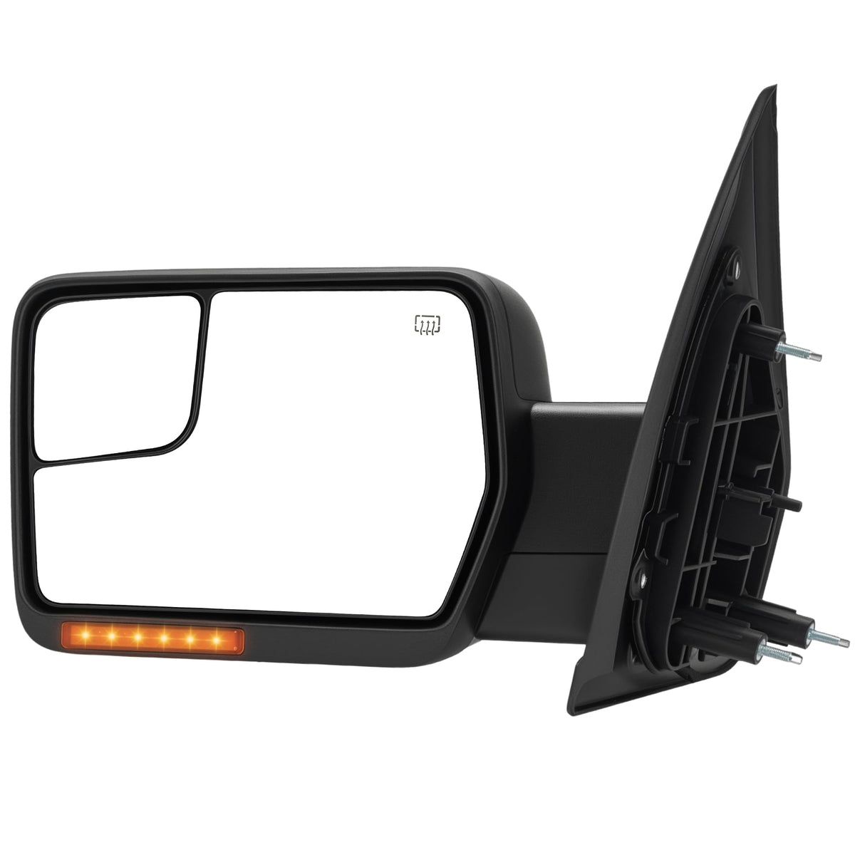 LUCTEND driver-side tow mirror for 2004-2014 F-150 enhances rear visibility