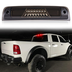 LUDARM LED 3rd brake light for Ram 1500 with smoke lens, brighter signaling at night