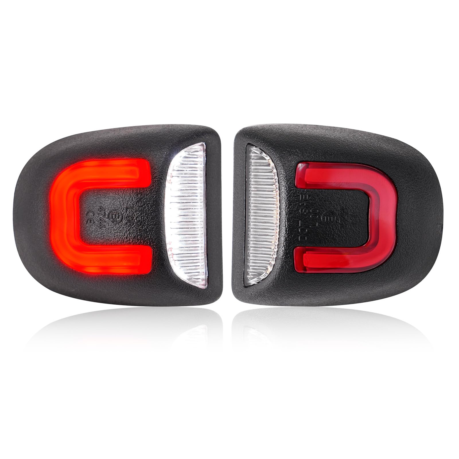 LUDARM LED license plate light for Silverado and Sierra enhances night visibility