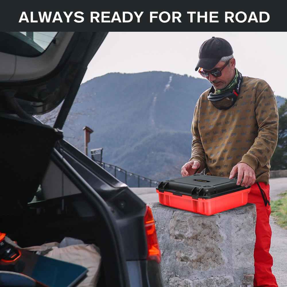 Lugecase compact storage for GB150 on long road trips