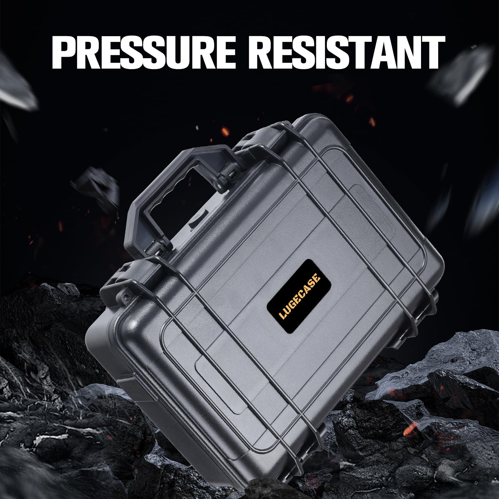 LUGECASE lightweight travel case supports easy road trips.