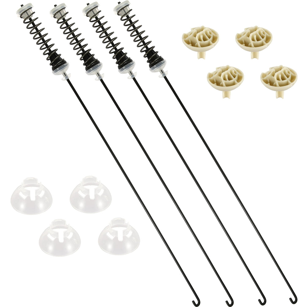 LUGEIRI suspension rod kit 26-45 inch length stabilizes washer during cycles