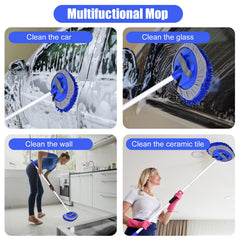 LUKCOZMO aluminum alloy pole offers strength and lightweight maneuverability.