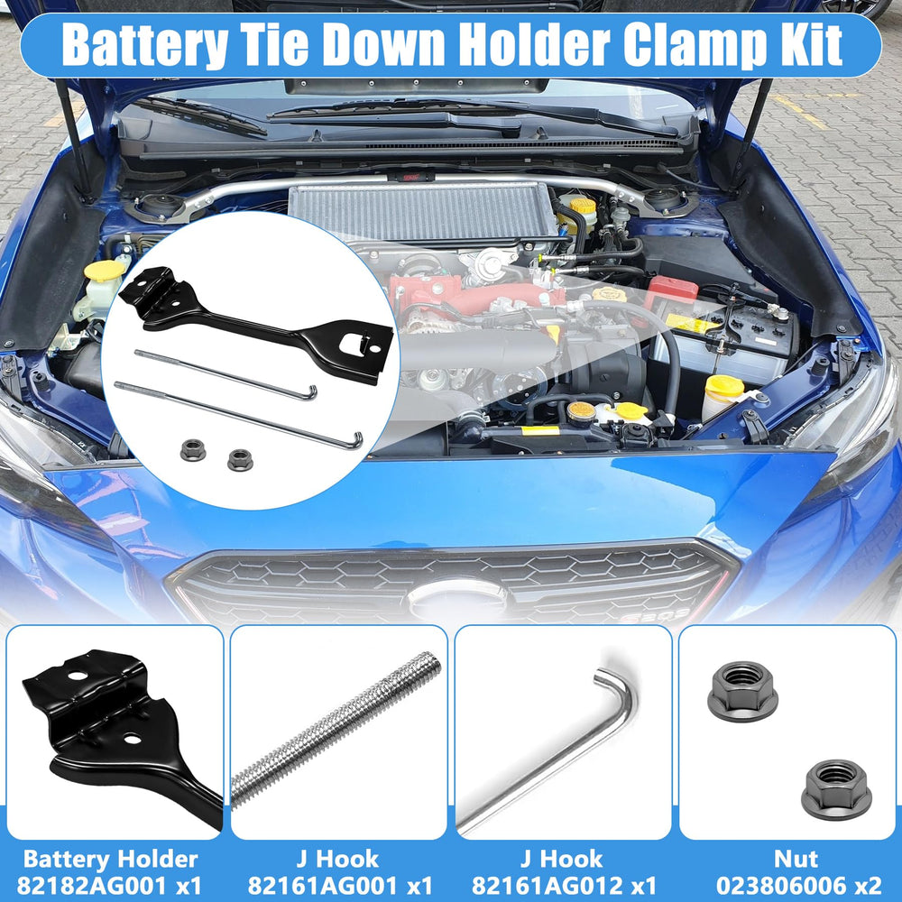 LukeTarp J-hook 82161AG012 detail, enhances hold down strength for Subaru applications.