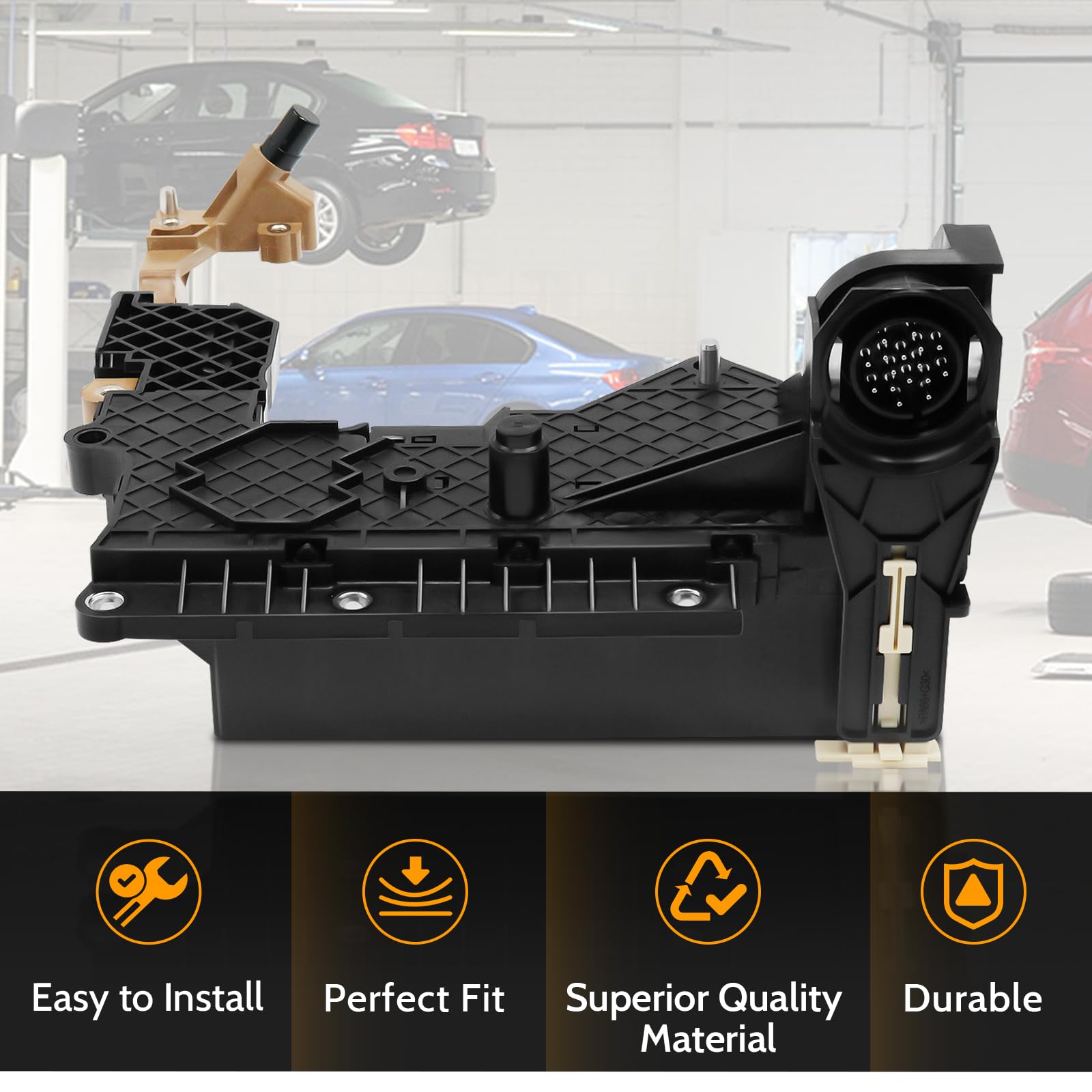 LUKYUCHA compatibility-focused image showing fitment with F-150 and Super Duty models
