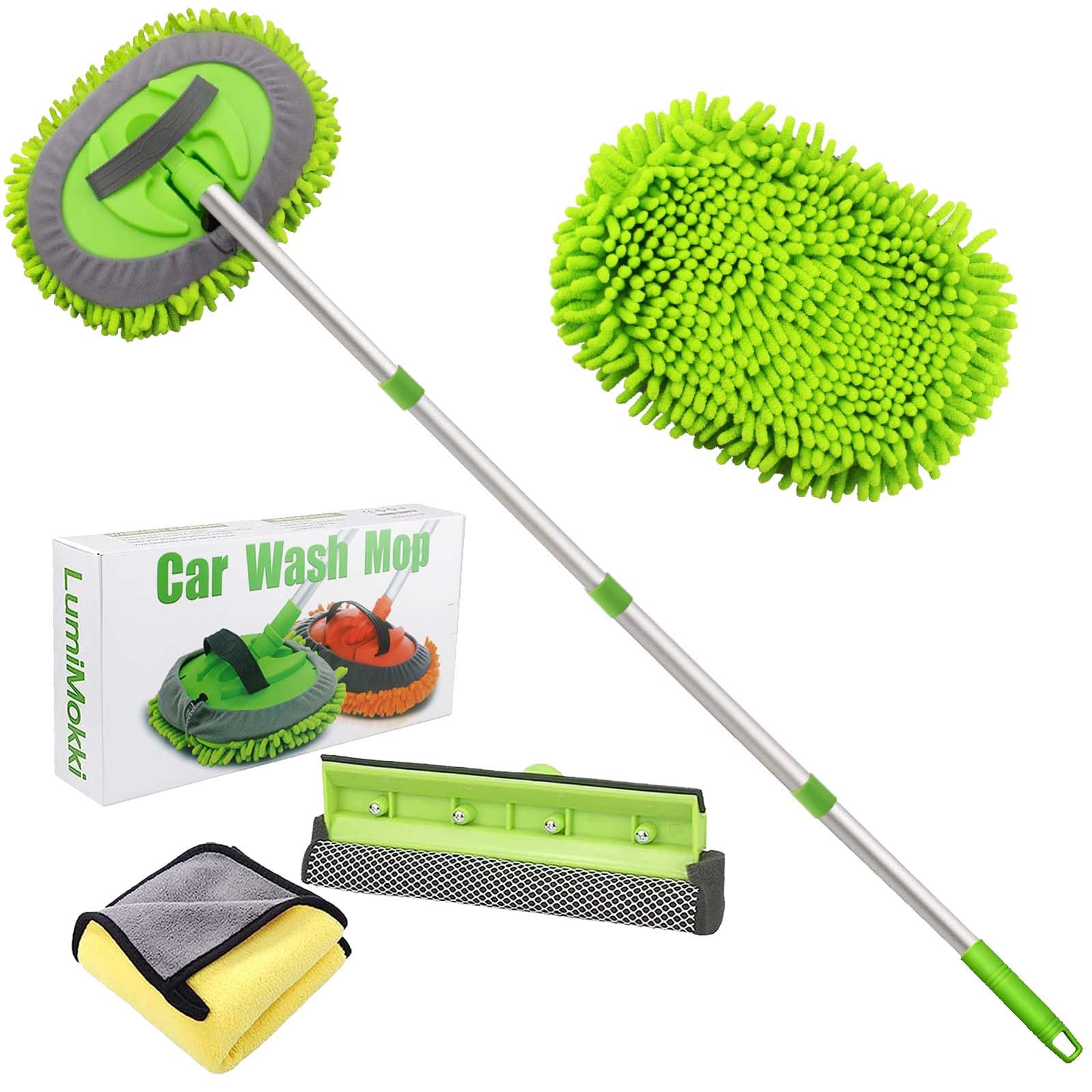 LumiMokki 62 car wash mop kit fully assembled ready for tall vehicles
