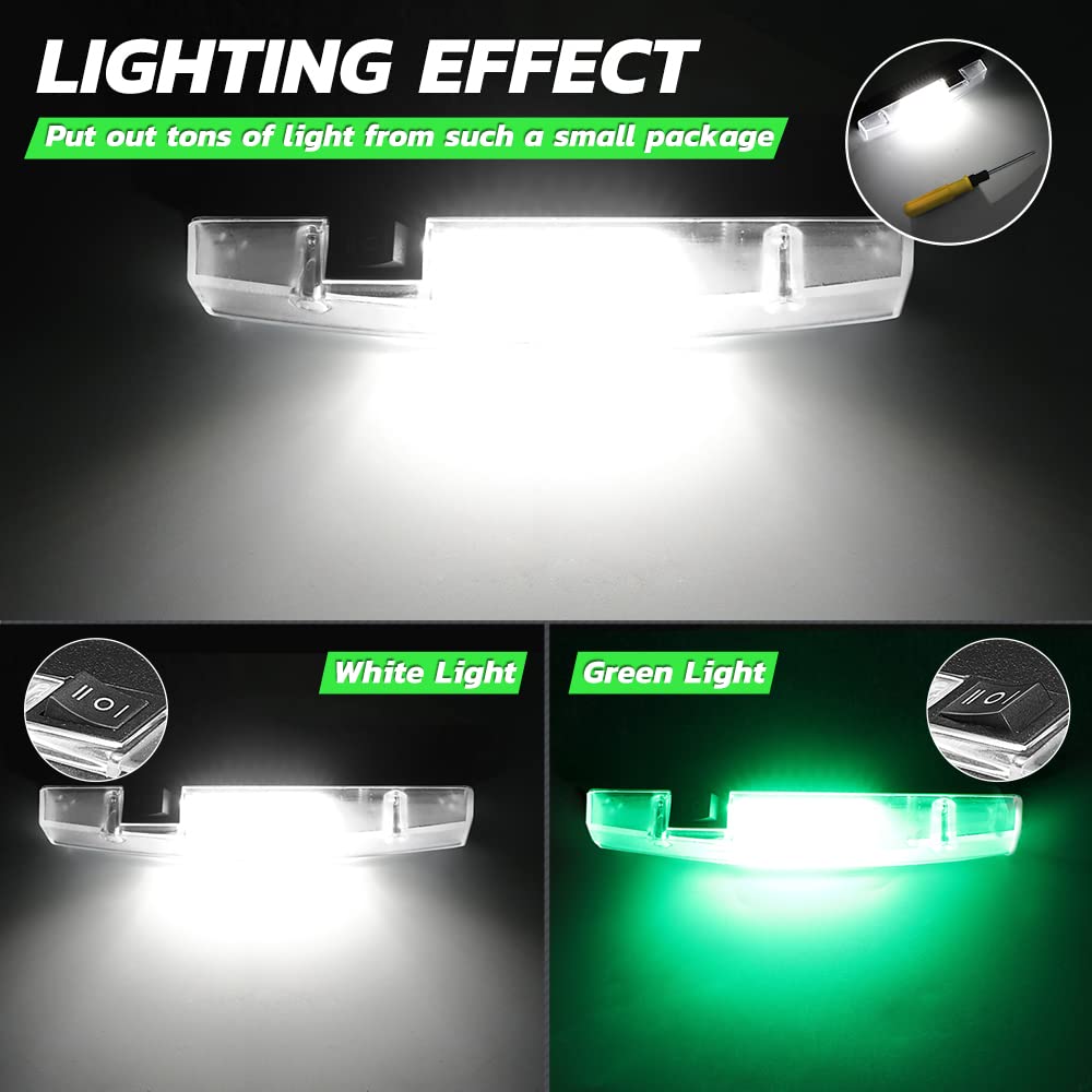 Lumimotor dome light with strap and magnetic base for quick, tool-free installation