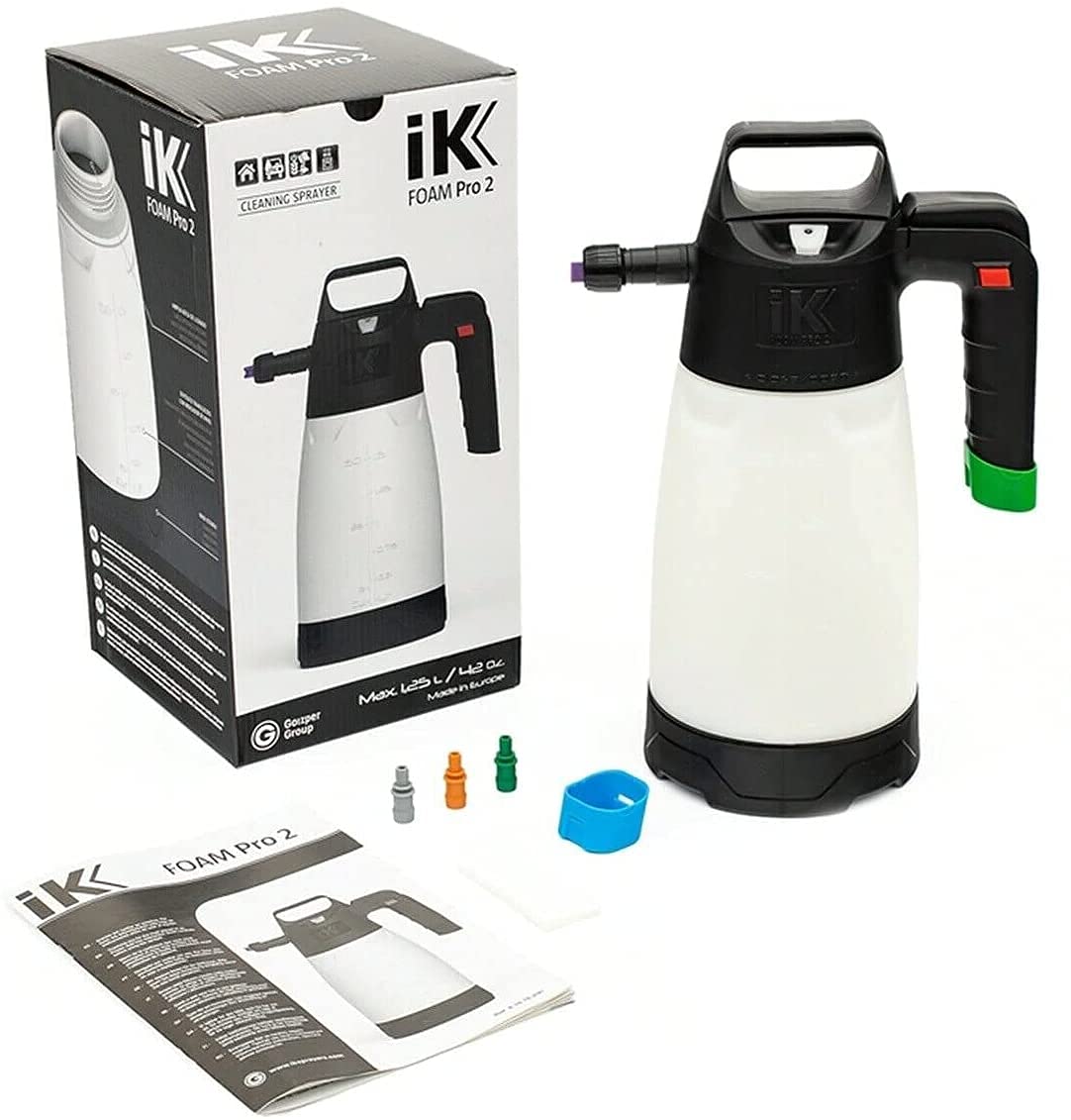 Lumintrail iK Foam PRO 2 with color adapters enables precise foam types for cleaners