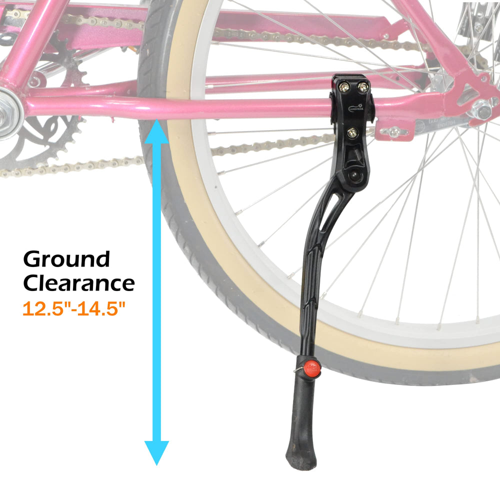 Lumintrail fits 24–29 inch bikes, including mountain, cruiser, and road.