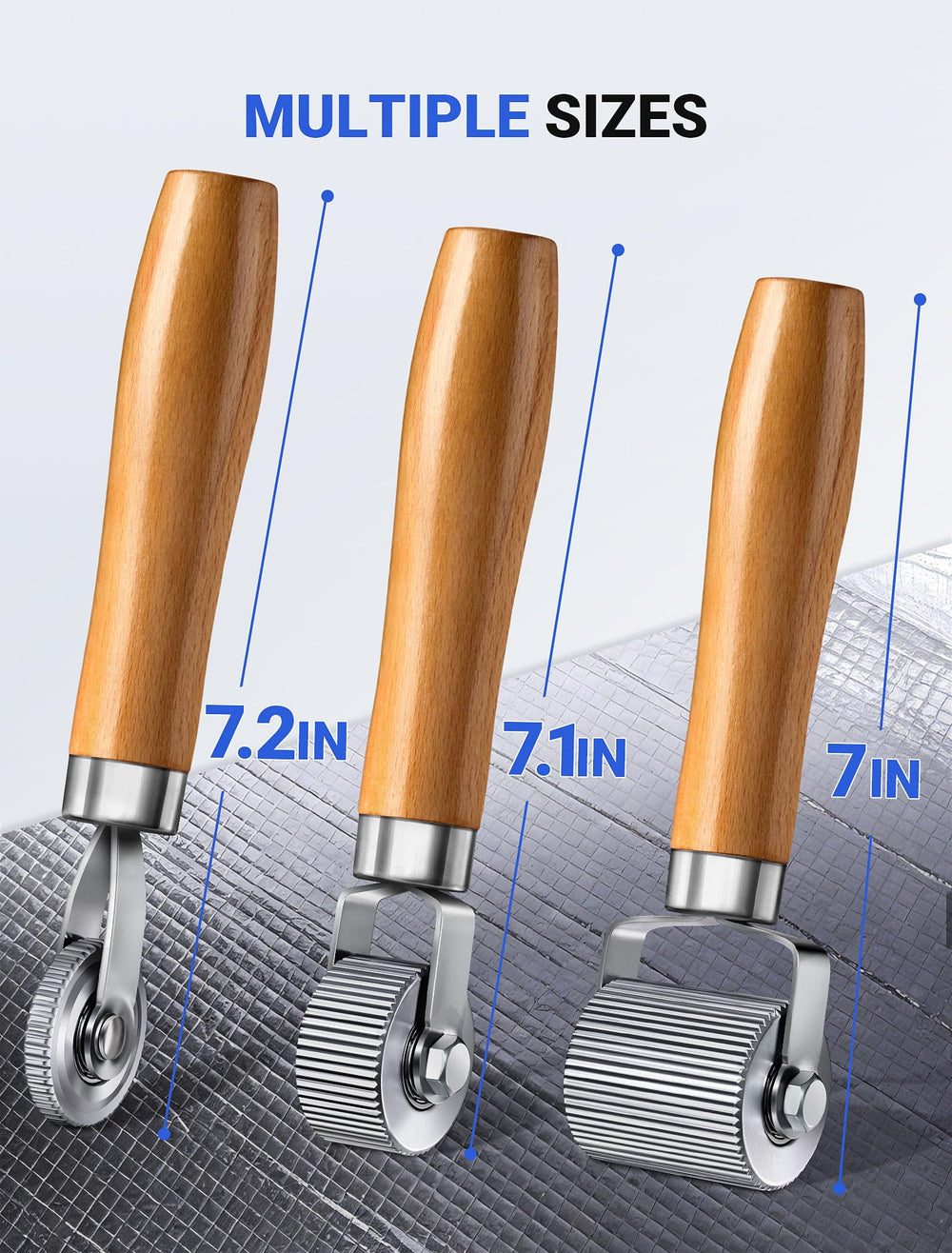 LUMITECO three-pack sizes for versatile auto soundproofing projects