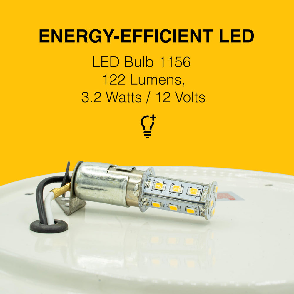 Lumitronics LED 1156 with 122 lumens offers bright, energy-efficient lighting