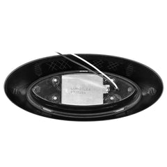 Lumitronics RV 12 inch oval light close up clear lens for crisp visibility