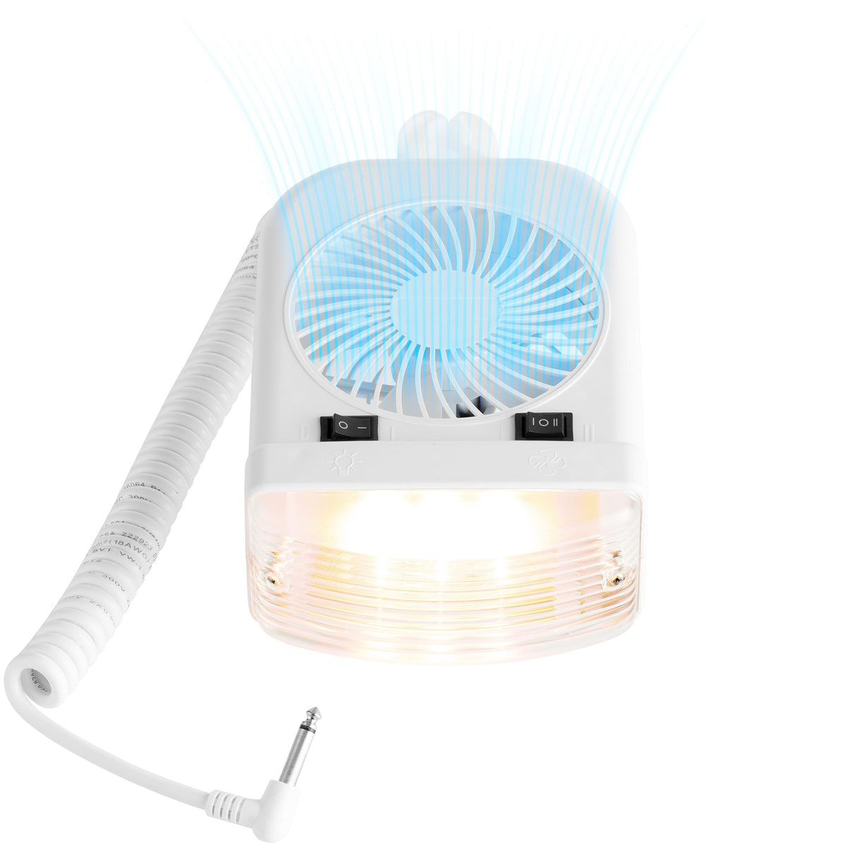 Lumitronics RV bunk light brightens the space for reading