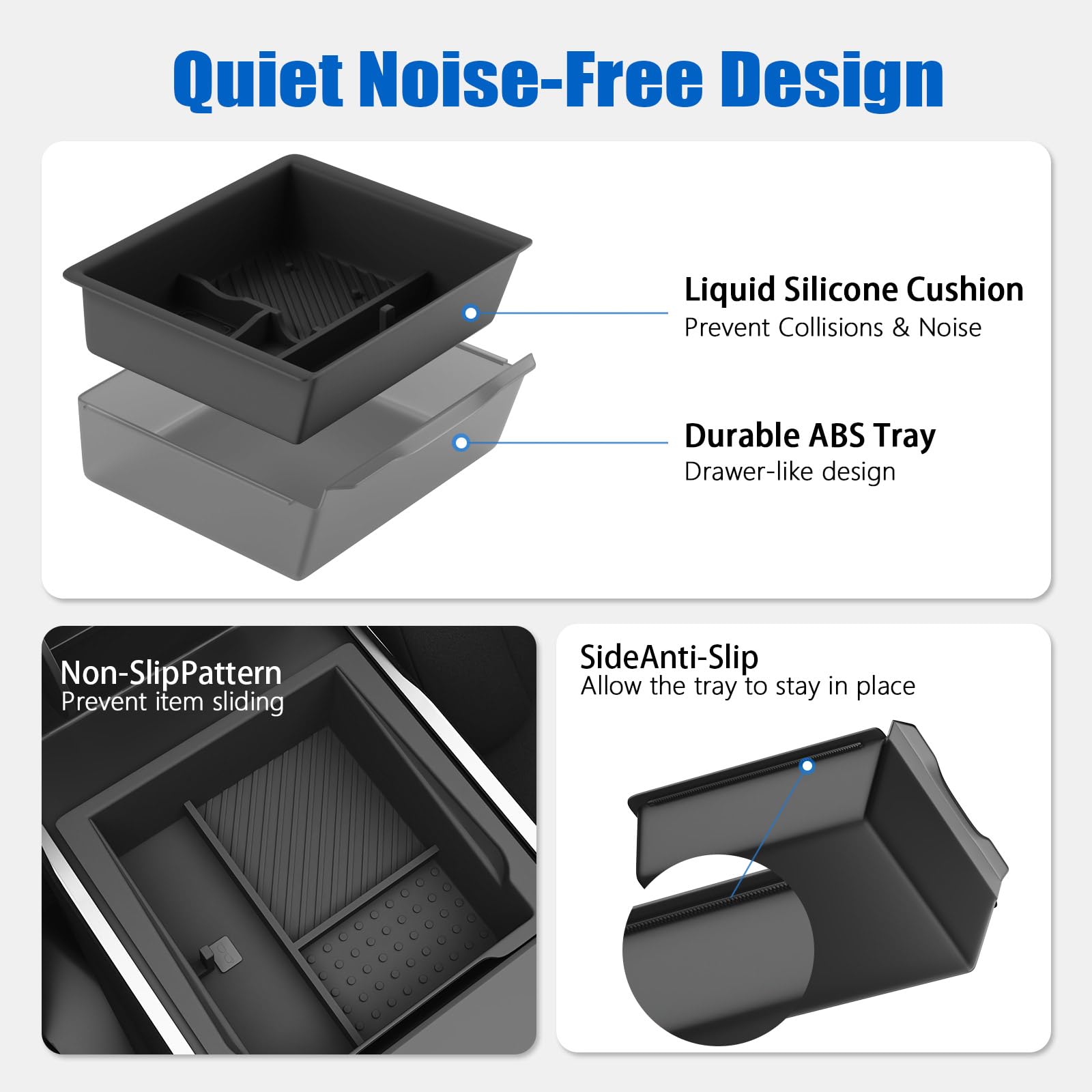 Lumlazni hidden magnetic closure keeps storage secure.