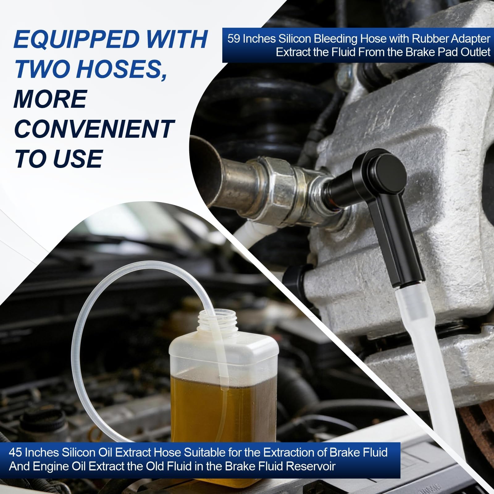 Luney 1L refill bottle helps keep the master cylinder topped up