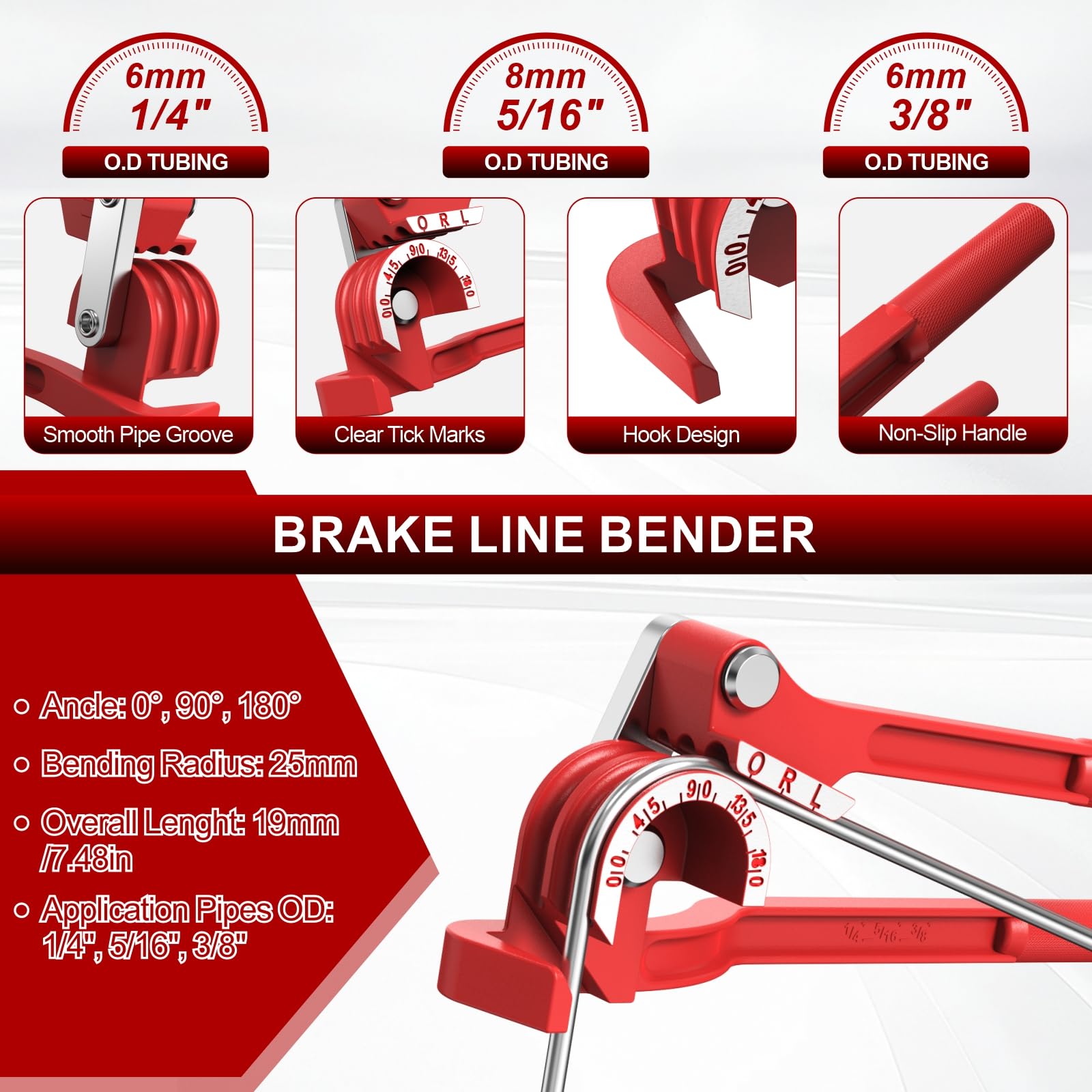 Luney brake line fittings and unions for reliable high-pressure connections.