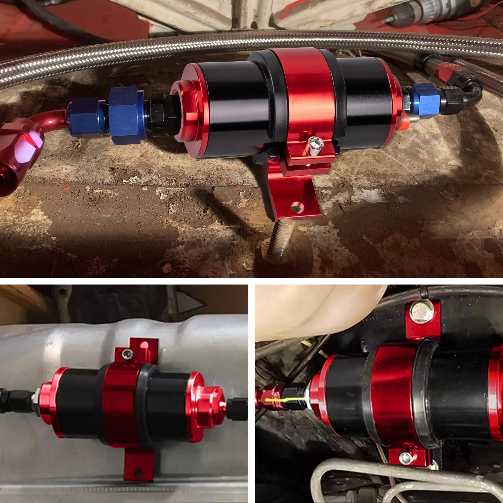 Luney sealed O-rings and fittings reduce leaks and noise.