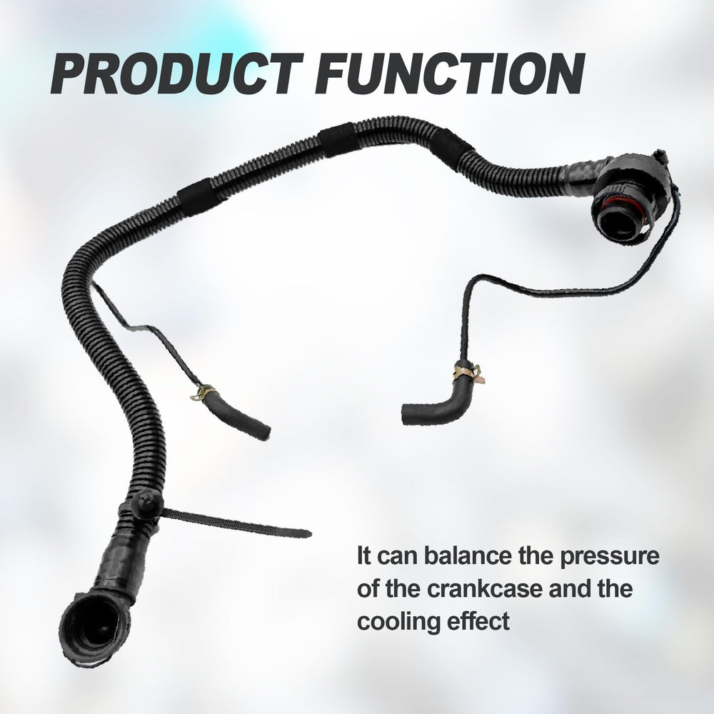 Lunwag PCV hose bypass on Chevy Cruze Limited ensures OEM-grade fit.