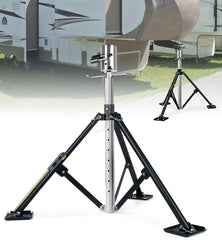 Lupar heavy-duty 5th wheel stabilizer assembled showing sturdy frame for stability