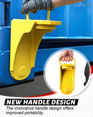 Lupar jack lug with ring design boosts stability and reduces slips