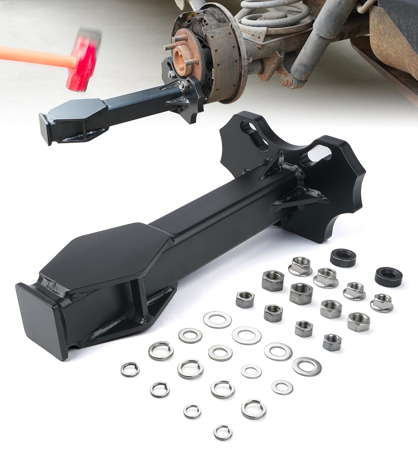 Lupar wheel bearing hub removal kit, universal fit, can help speed hub service.