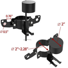 Lusheer trailer anti-rust accessory holder shields gear from the elements during trips.