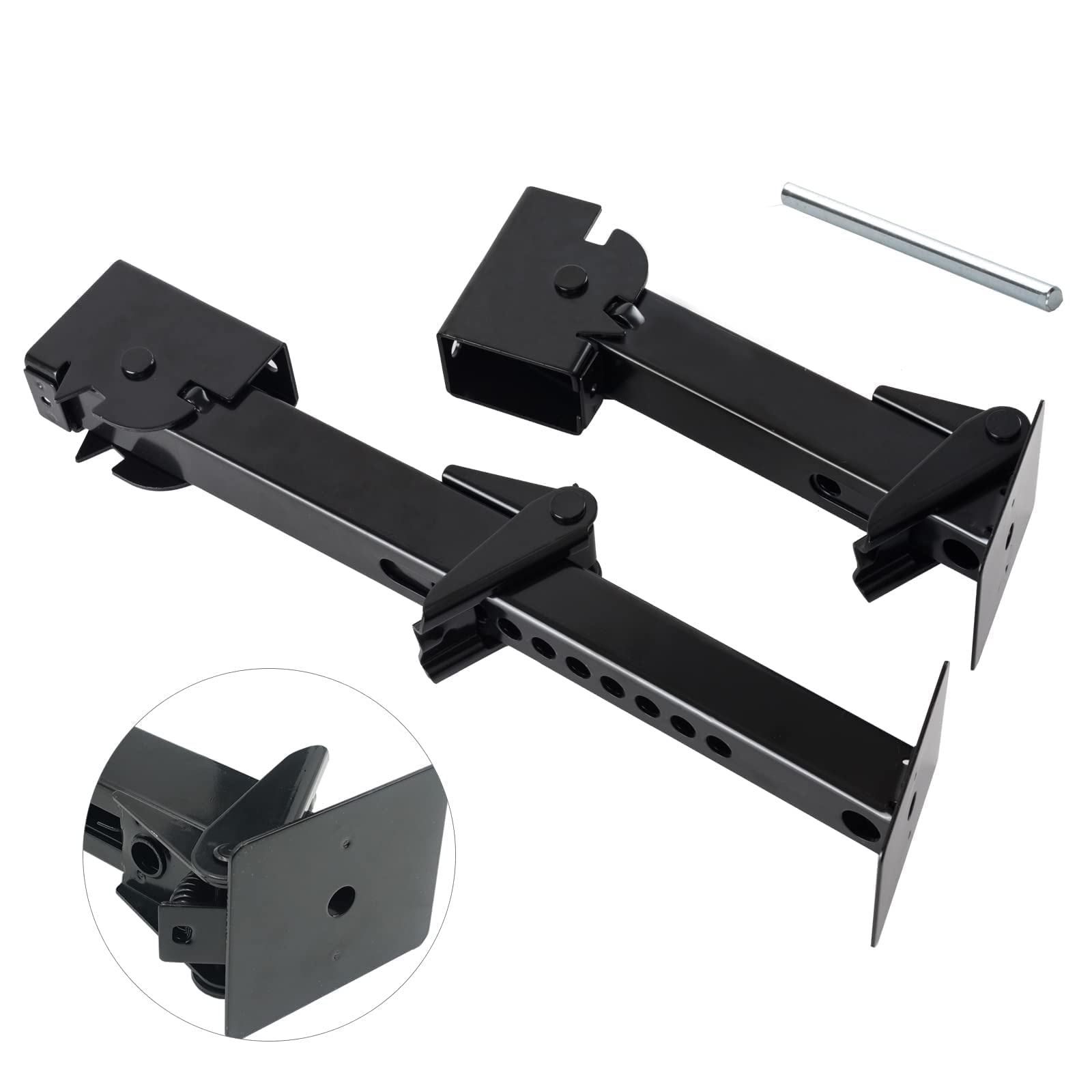LUSHIH pre-drilled mounting holes for bolt-on frame installation