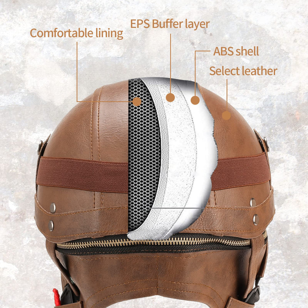 Lutcaut adjustable strap ensures snug fit during quick helmet on/off.