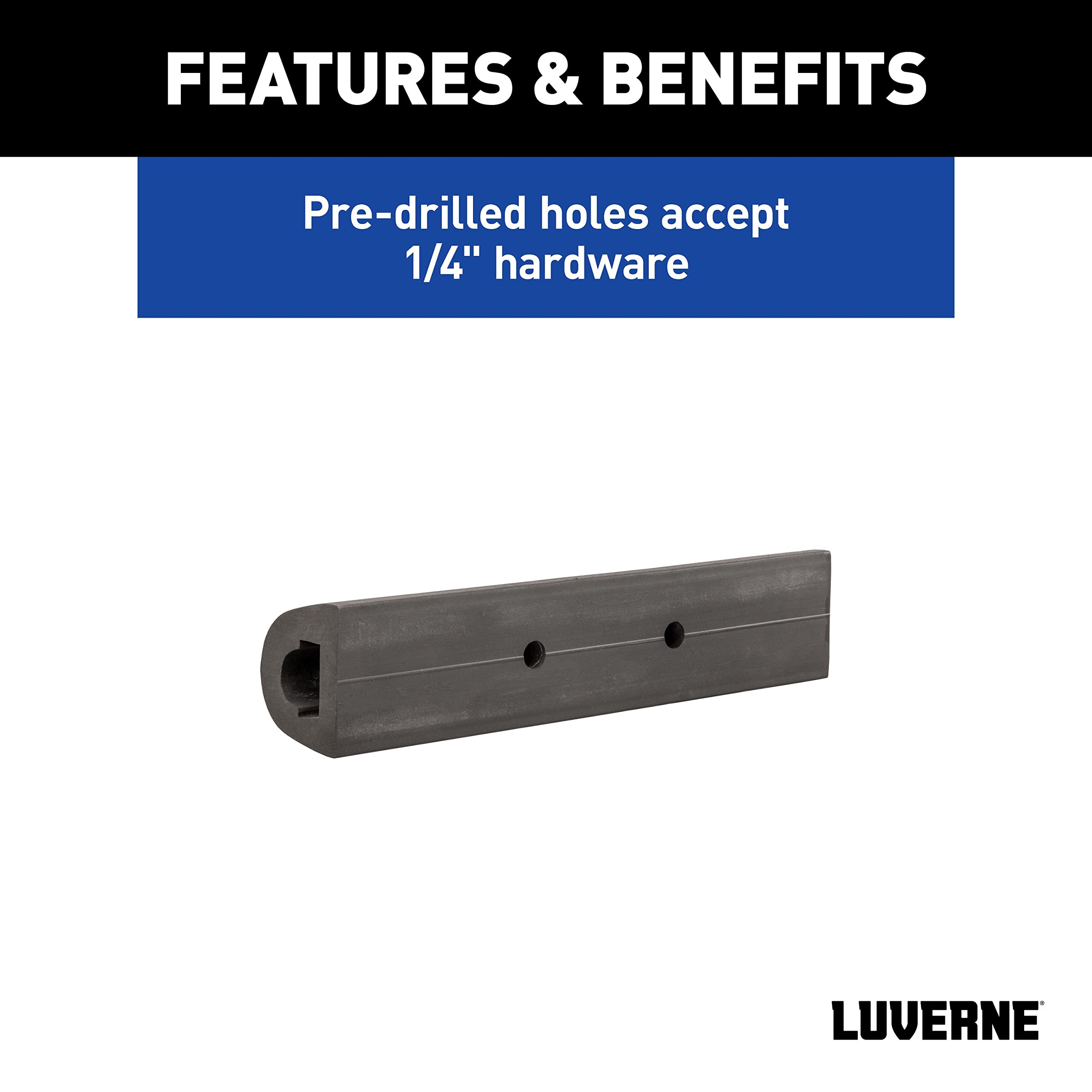 LUVERNE 3-pack bumper protection ready for installation and use.