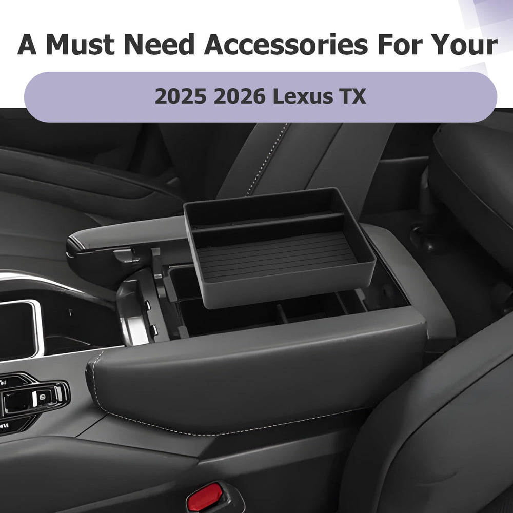 LUWU black interior accessory enhances Lexus TX cabin organization.