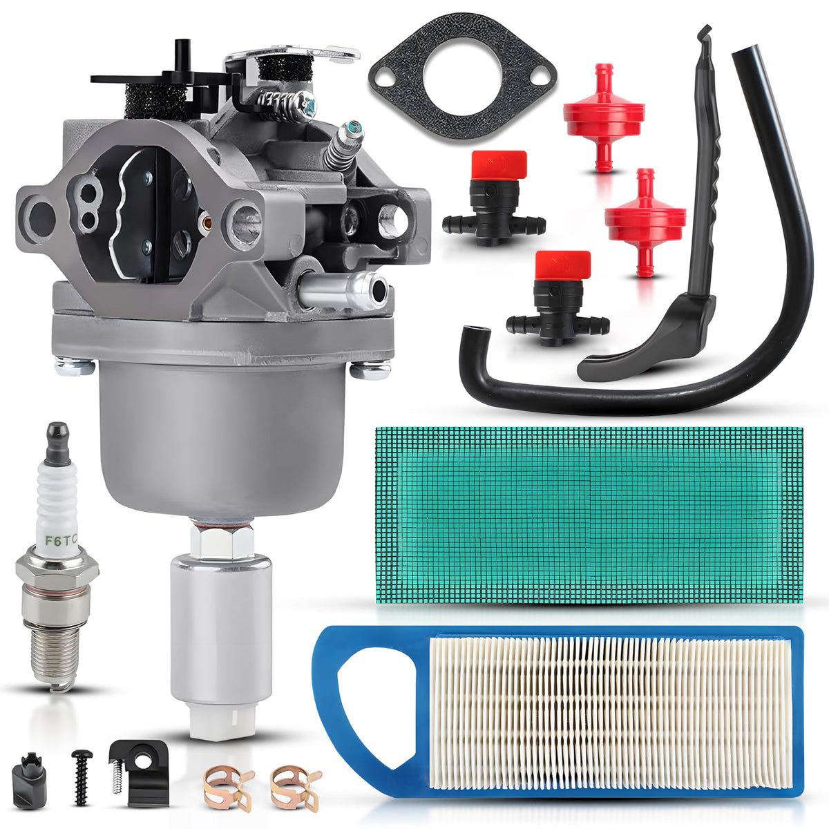 Lux5CPCAR carburetor replacement for Briggs Stratton Intek closeup showing reliability