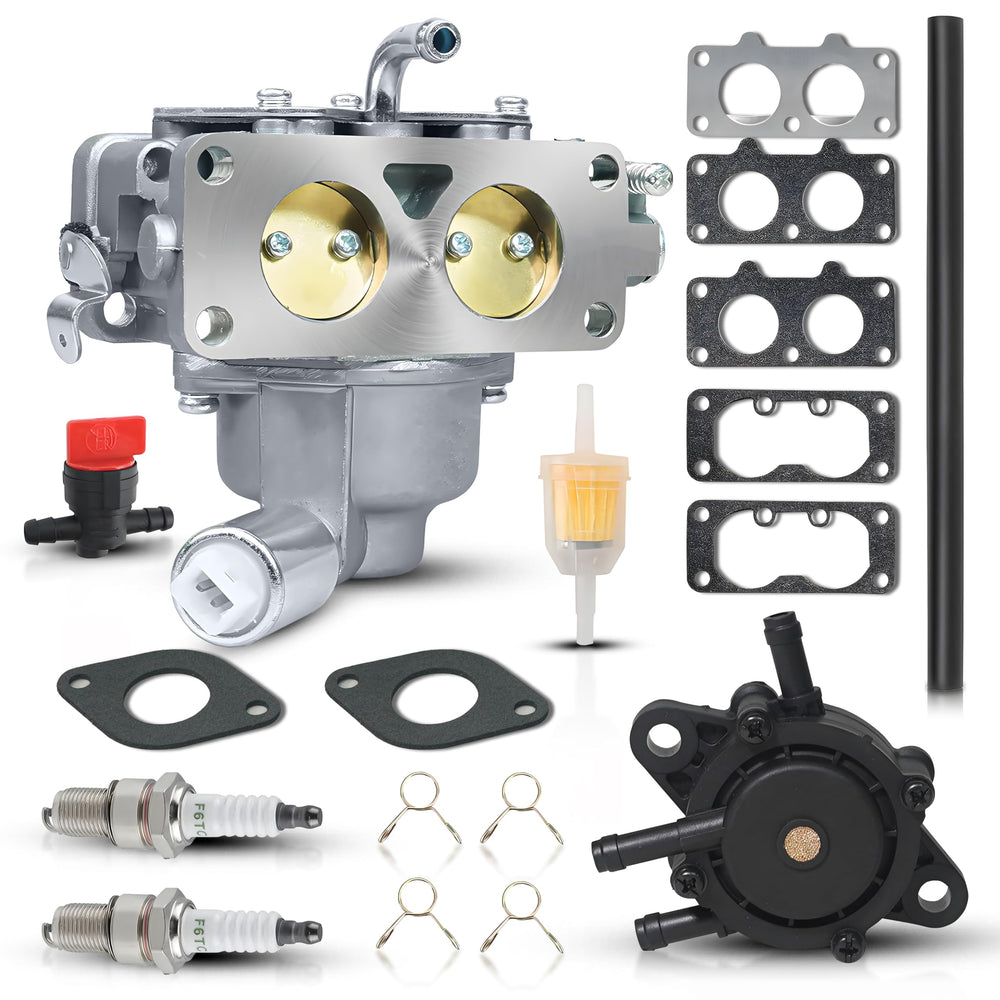 Lux5CPCAR carburetor for Briggs Stratton VTwin 22-24HP showing smooth idle and power