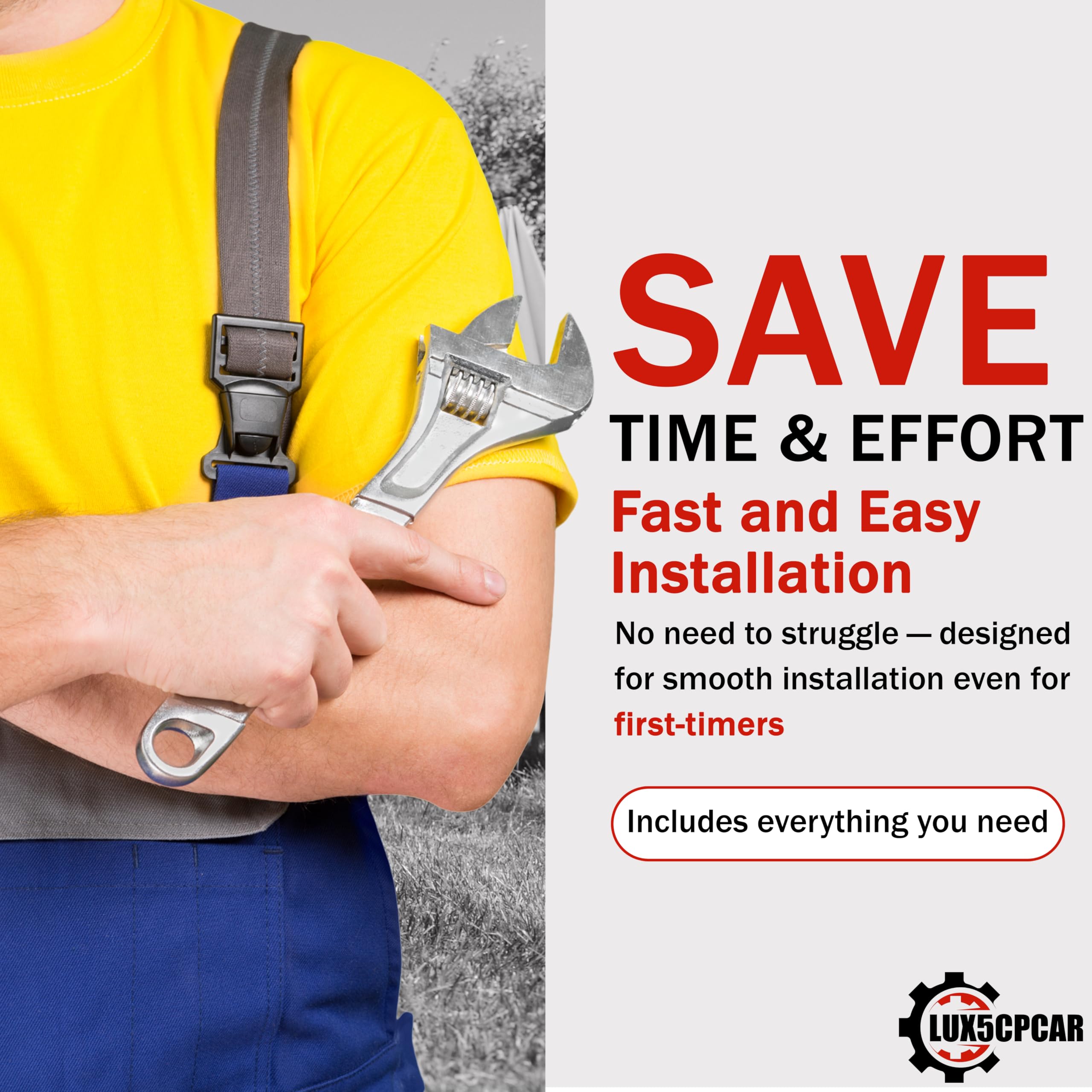 Lux5CPCAR quick-install carburetor designed for minimal adjustments