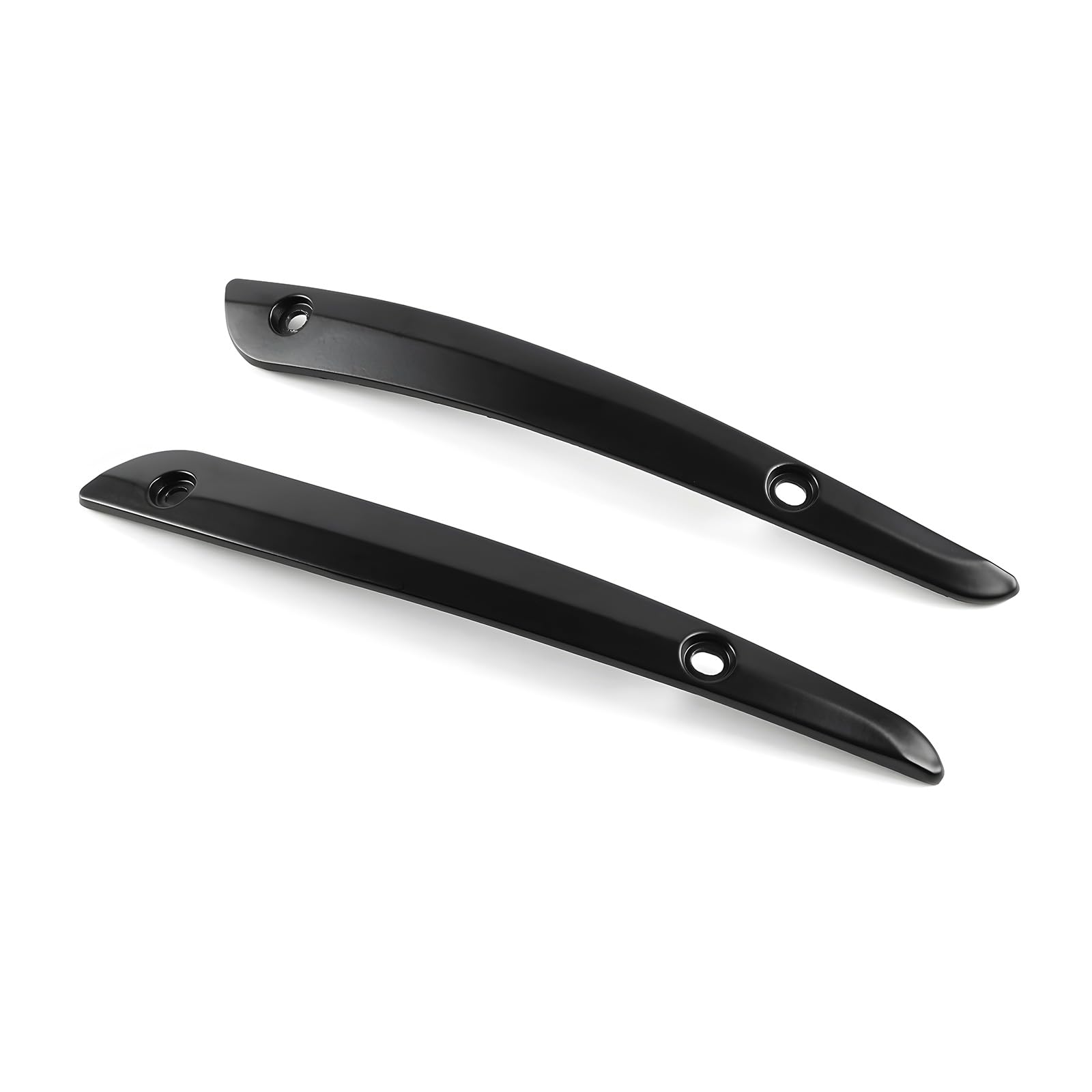 LUXEMOTO package includes left and right windshield trim strips and installation manual.