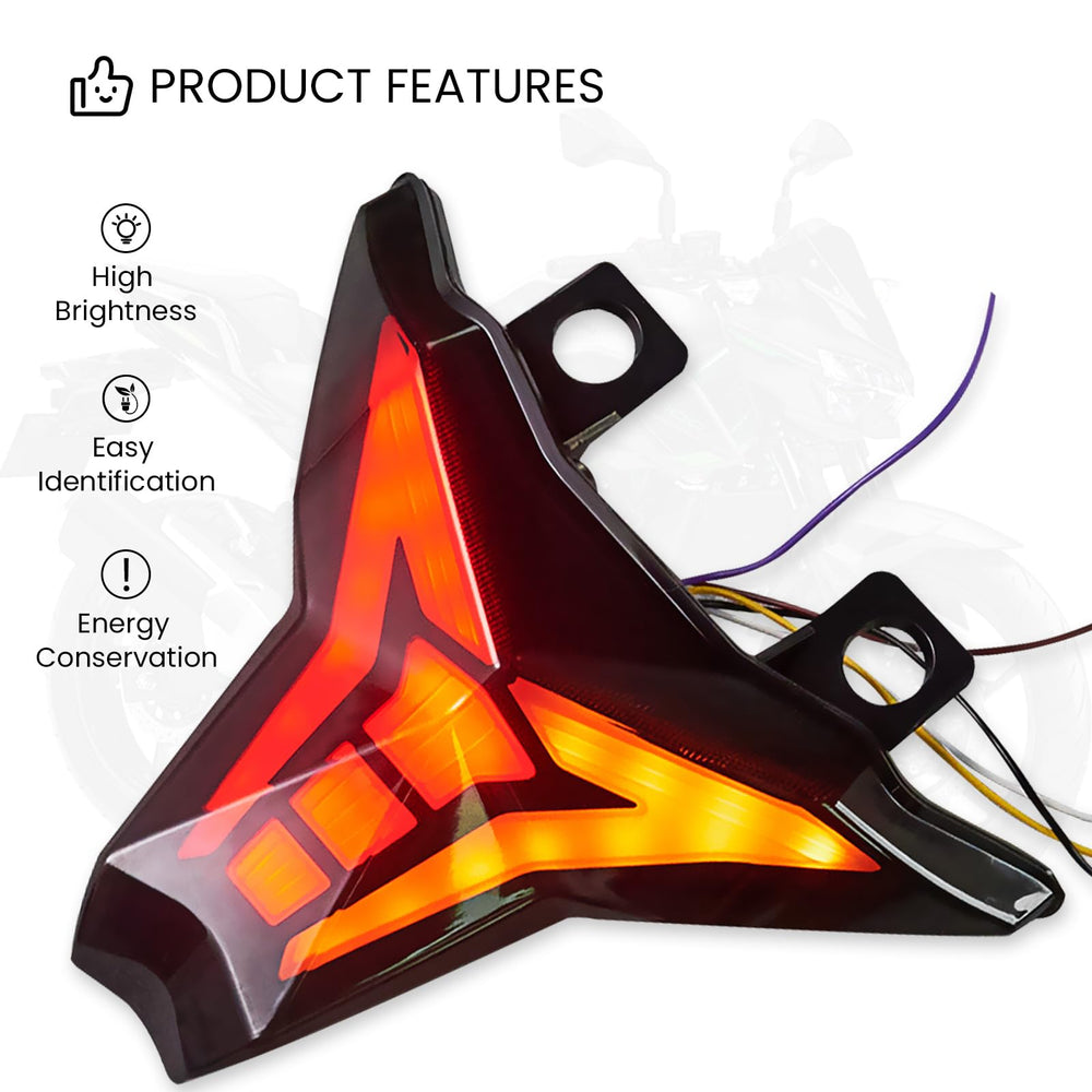 LUXEMOTO ZX-10R tail light easy OEM replacement