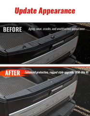 LUXEMOTO center flex-step protector on Ford F-150 offers seamless look