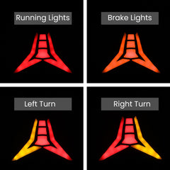 LUXEMOTO Z1000 tail light LED beads provide reliable visibility