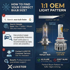 Luxster HolyKnight H13 LED fog light dual beam with sharper cut-off