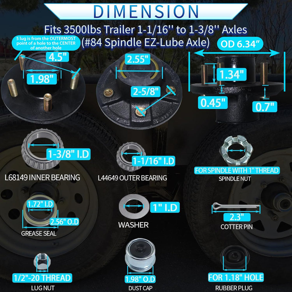 LUXTRKSTO easy-install dust cap demonstrates straightforward setup and fewer steps.