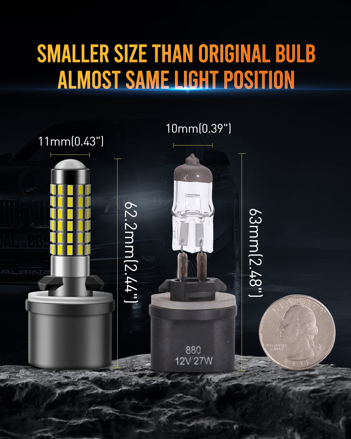 LUYED DC 9-30V compatibility for broad vehicle fitment