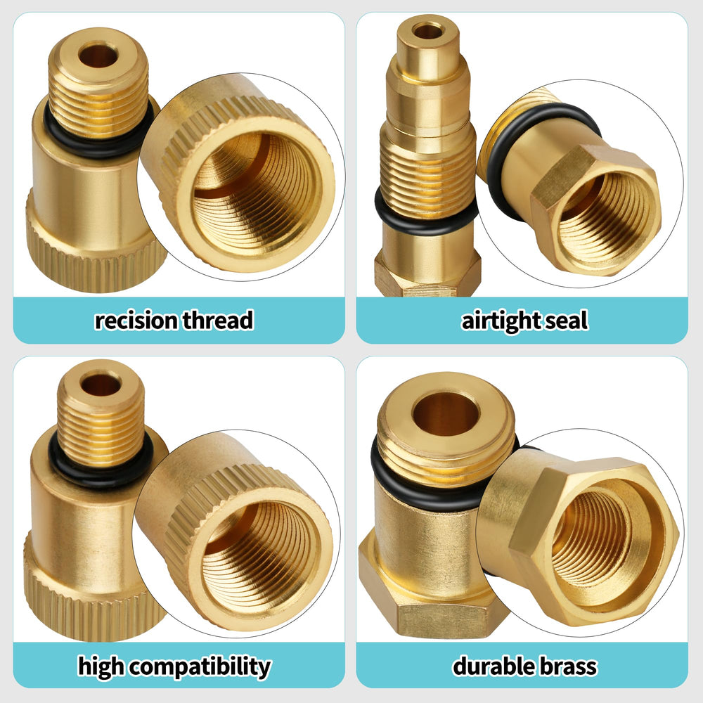 LVACODV Ford 16mm-1.5 adapter fits 16mm threads for Ford engines.