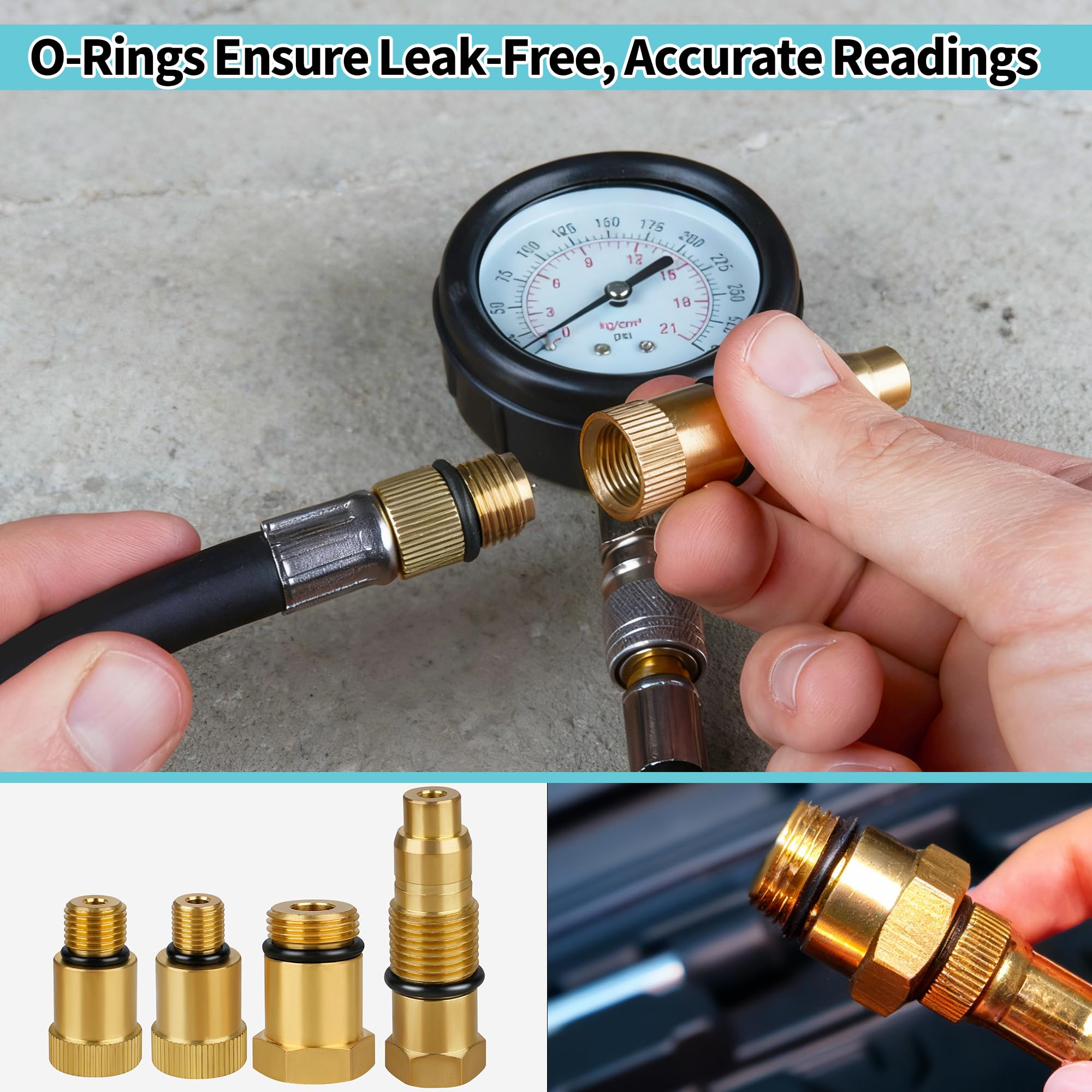 LVACODV spark plug adapter 18mm-1.5 ensures compatibility for many metric engines.