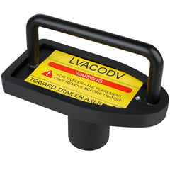 LVACODV Tandem Slide Stopper magnet face secures axle positioning during adjustments