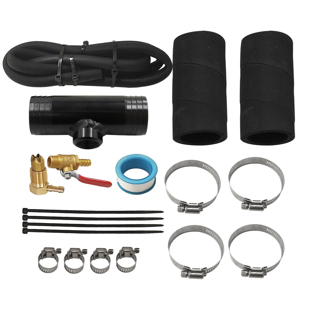 LVOUP 11025 adapter tee enabling secure fuel line connections.
