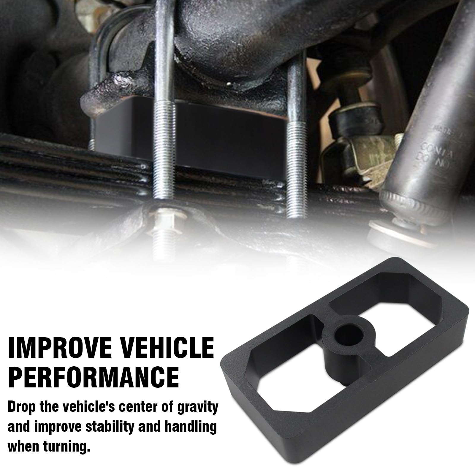 LVOUP lowering block with 9/16 inch centering pin demonstrates precise alignment