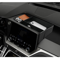 LUWU 14in behind-screen organizer for Lexus TX front view improves accessibility.