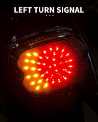 LX-LIGHT smoked LED tail light installation guide view for easy setup